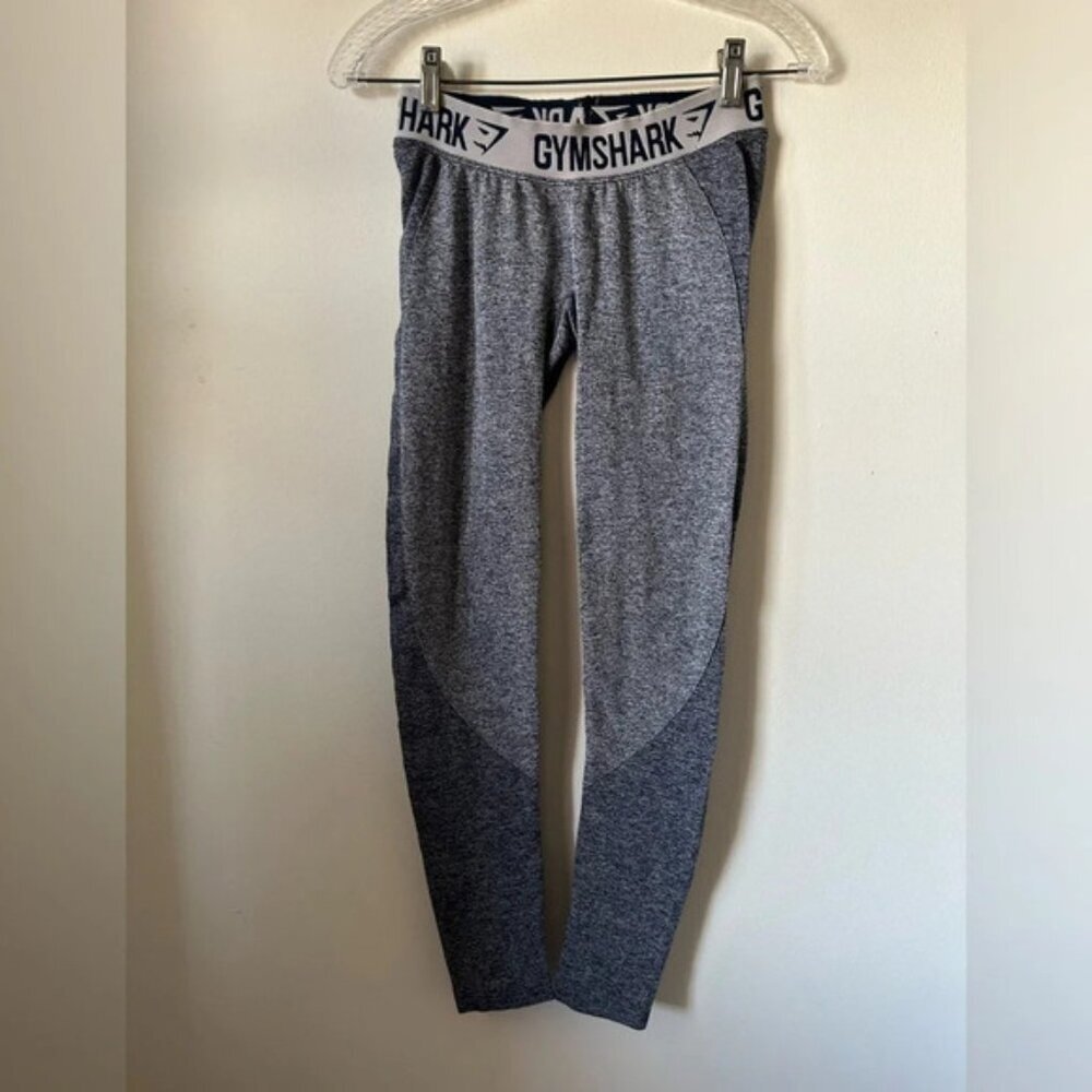 Gymshark Flex Navy Blue/Purple Leggings
